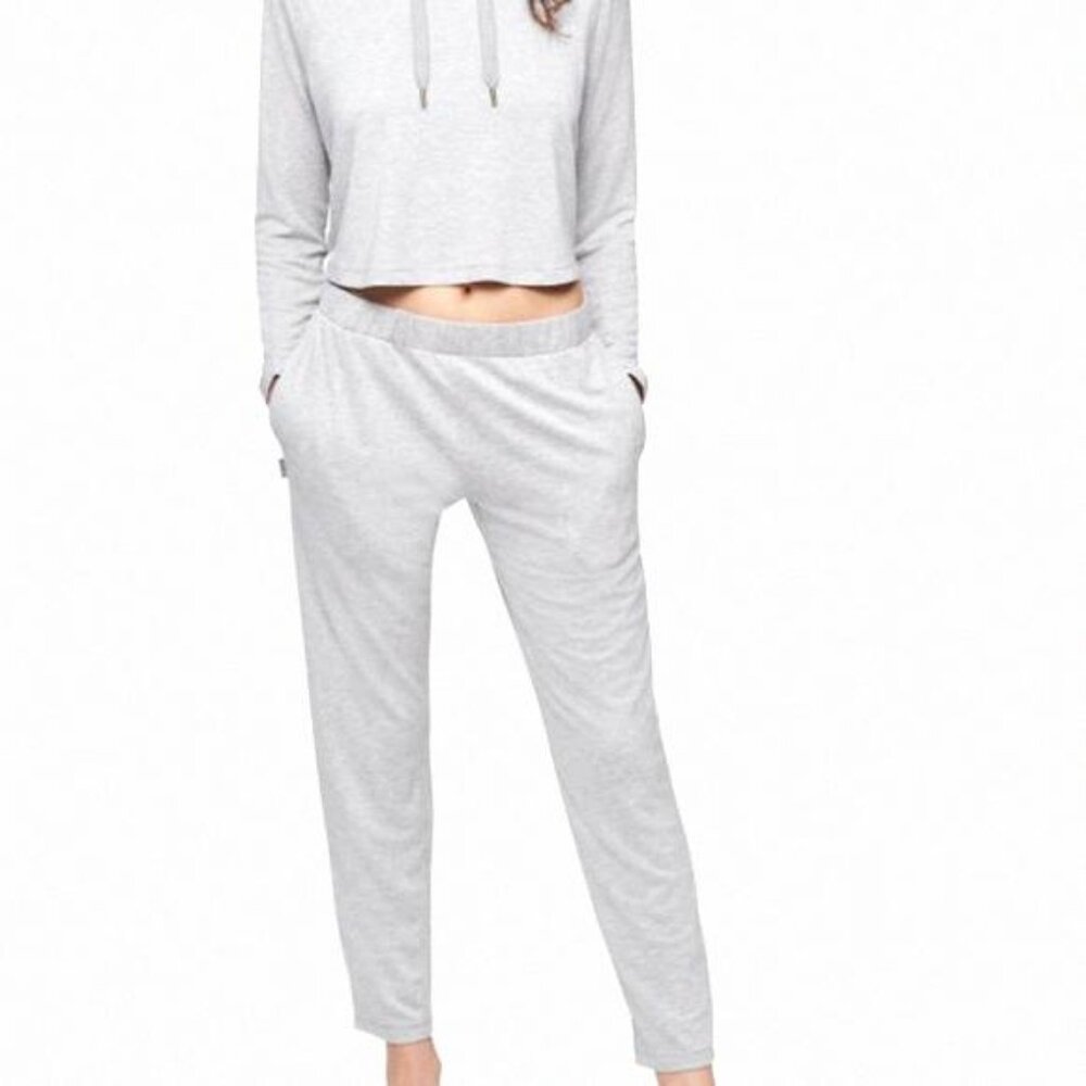 💖MEGA SALE💖Calvin Klein QS6683-060 Women's Underwear Comfort Pure Grey Jogger